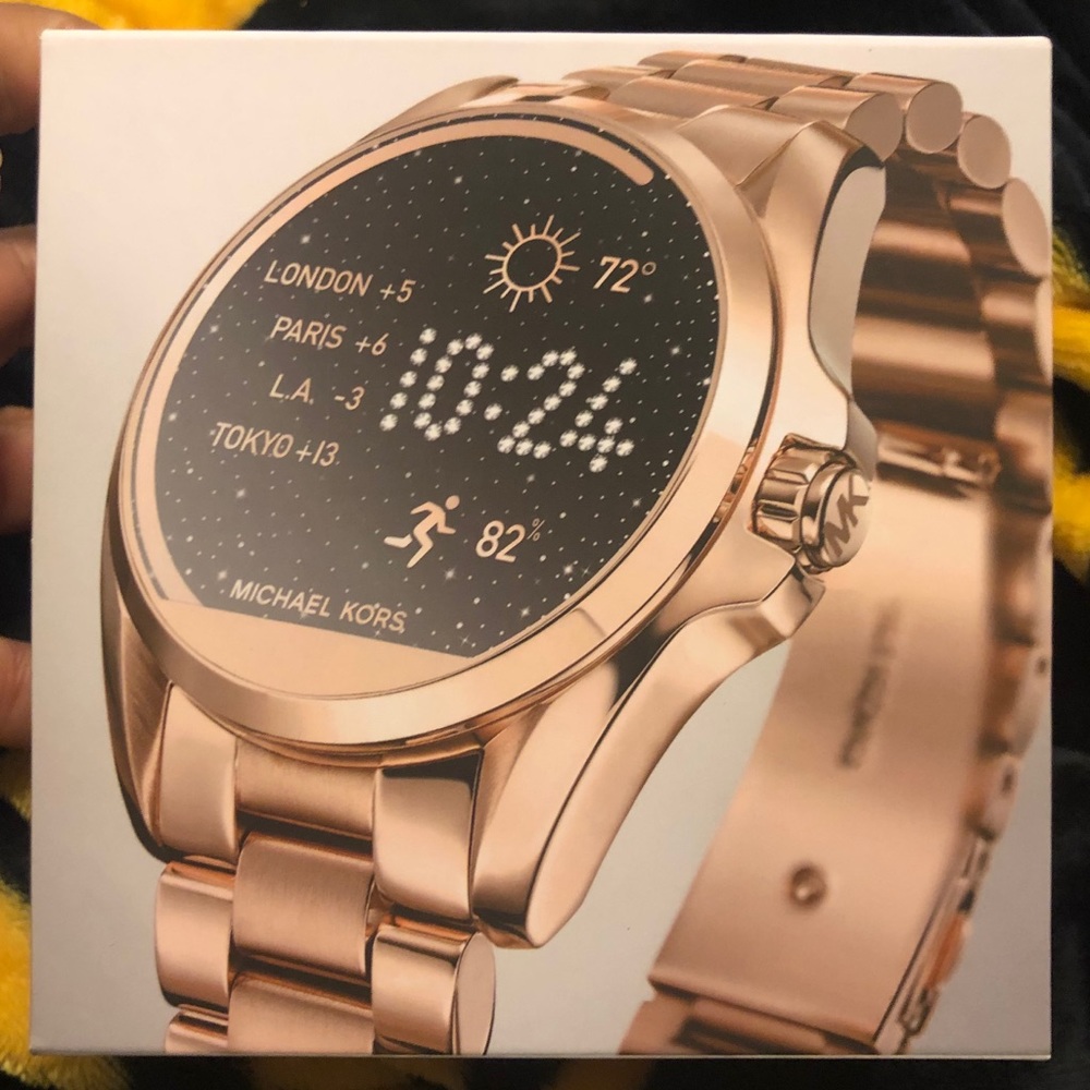 Michael Kors Rose Gold Bradshaw Smartwatch